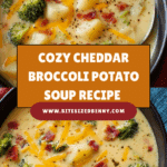 Cheddar Broccoli Potato Soup Recipe