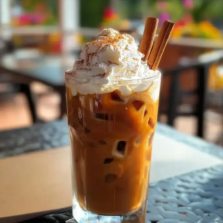 Iced Mexican Coffee Recipe
