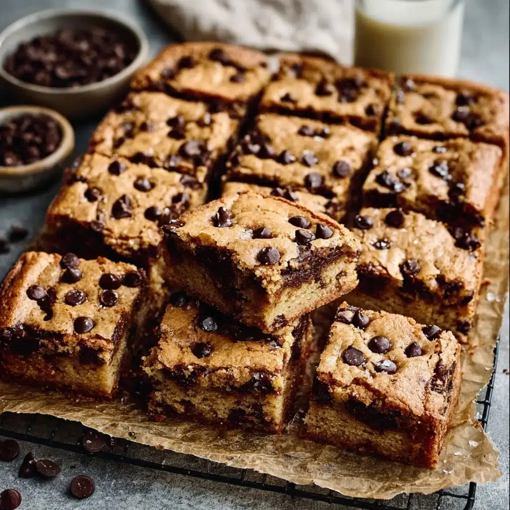 Chewy Chocolate Chip Cookie Bars Recipe
