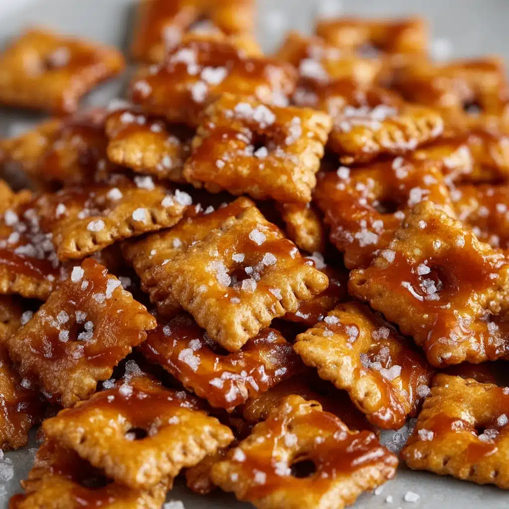Salted Caramel Cracker Bites Recipe