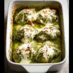 Cheesy Pesto Baked Chicken Recipe