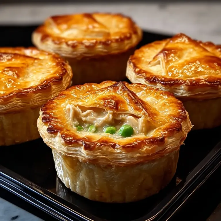 Mini Chicken Pot Pies Recipe