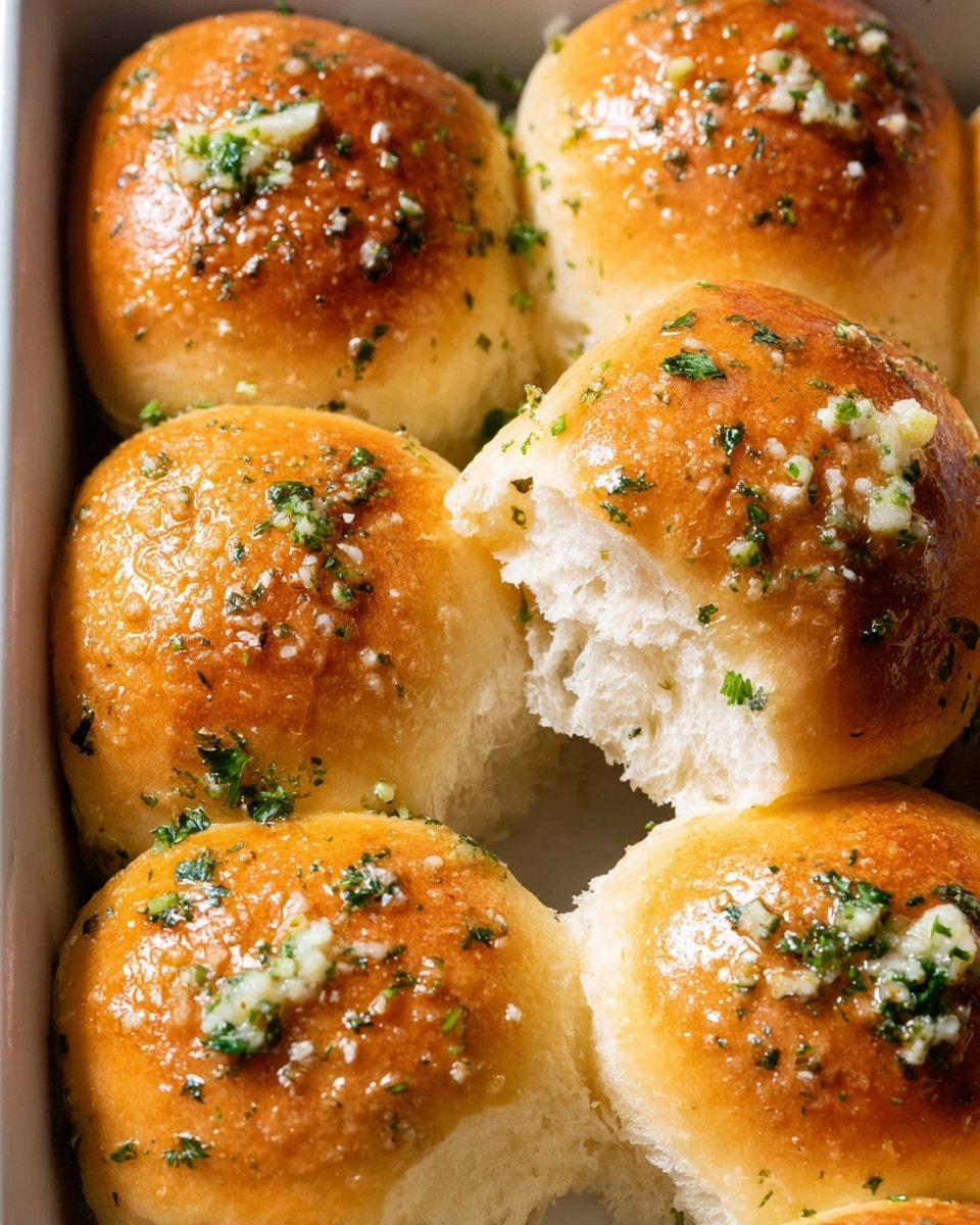 Garlic Bread Rolls Recipe