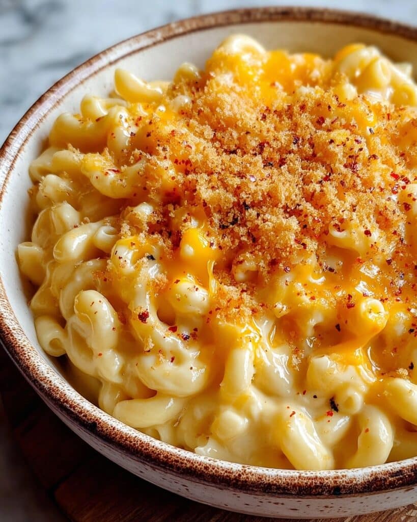 Cheesy Baked Macaroni and Cheese Recipe