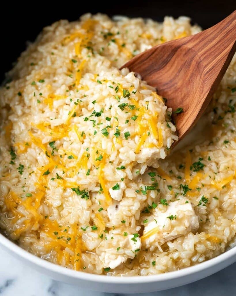 Creamy Crock Pot Chicken and Rice Recipe