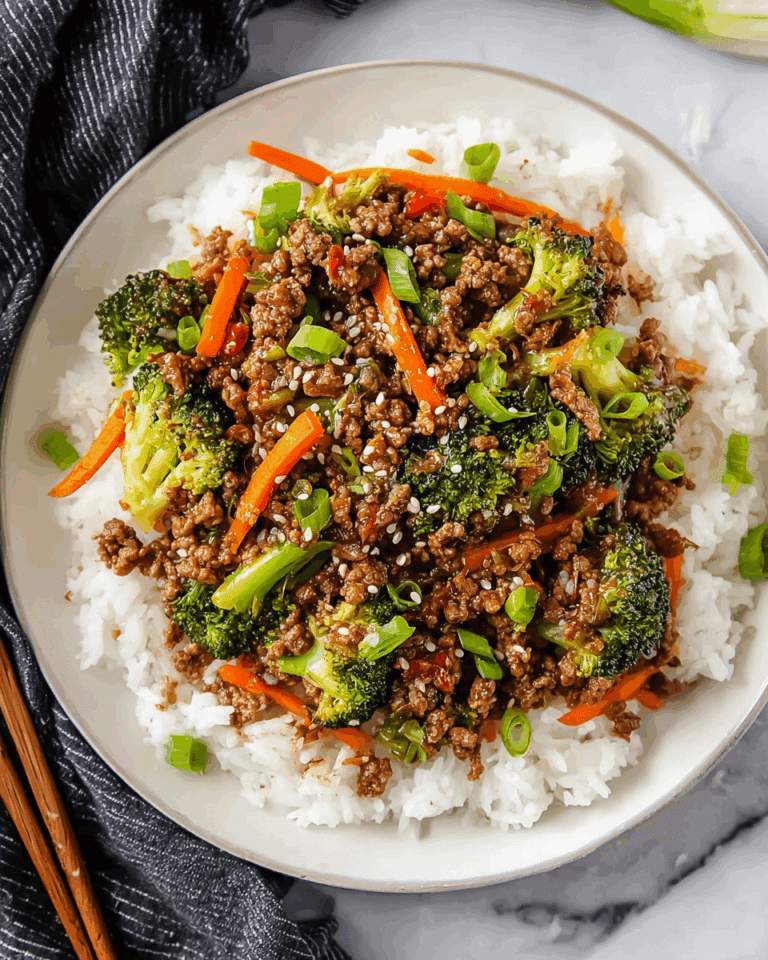 Teriyaki Ground Beef Recipe