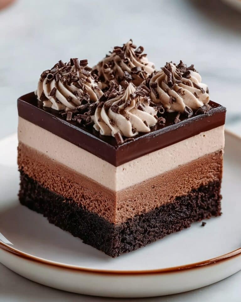 Chocolate Mousse Brownies Recipe