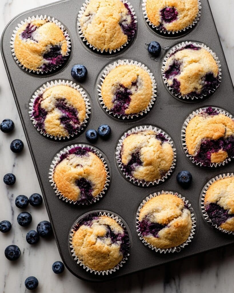Homemade Blueberry Protein Muffins Recipe