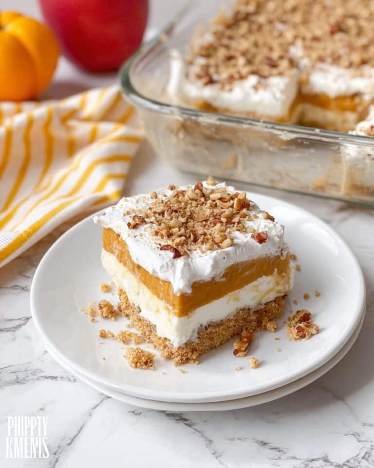 Pumpkin Delight Lush Dessert Recipe