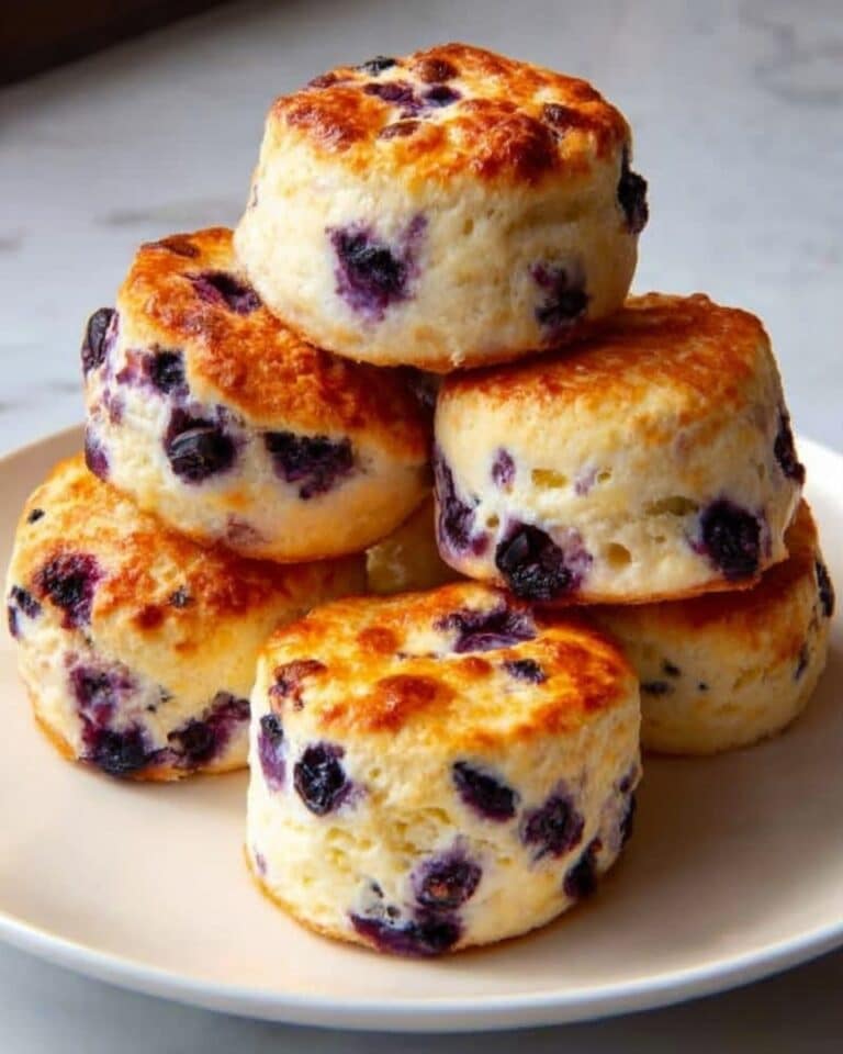 Fluffy Blueberry Cloud Bread Recipe