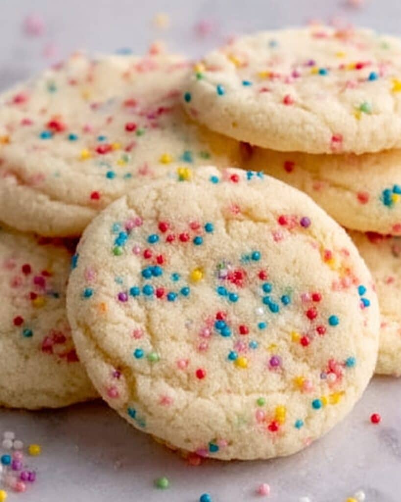 3-Ingredient Easy Sugar Cookies Recipe
