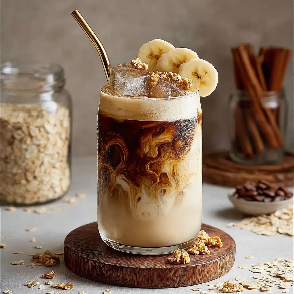 Caramelized Banana Iced Latte Recipe