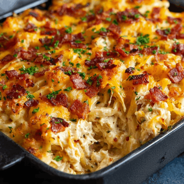 Creamy Southern Spaghetti Bake
