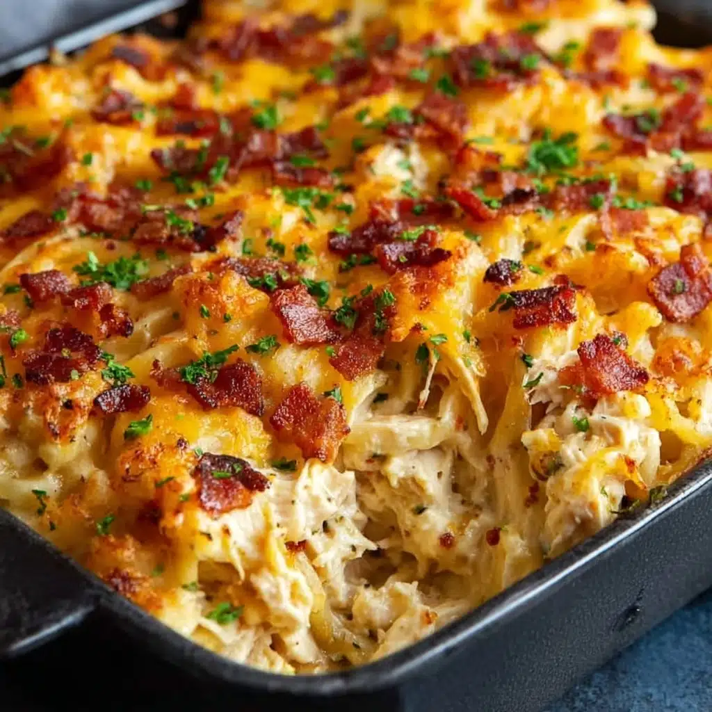 Creamy Southern Spaghetti Bake - Recipe Image
