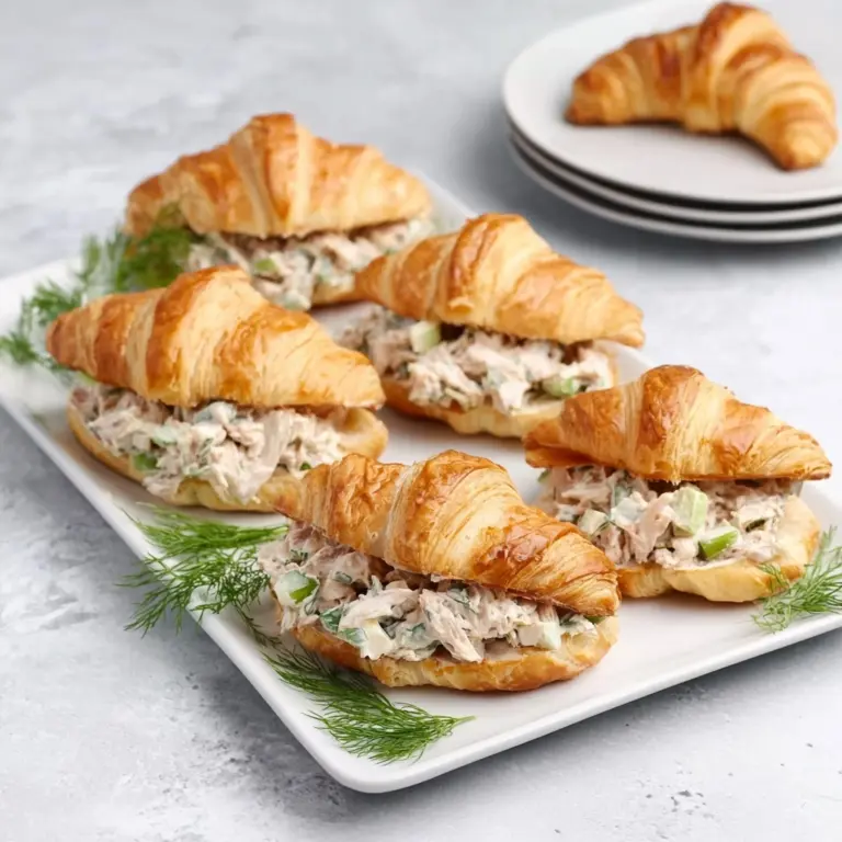 Chicken Cream Cheese Croissants Recipe