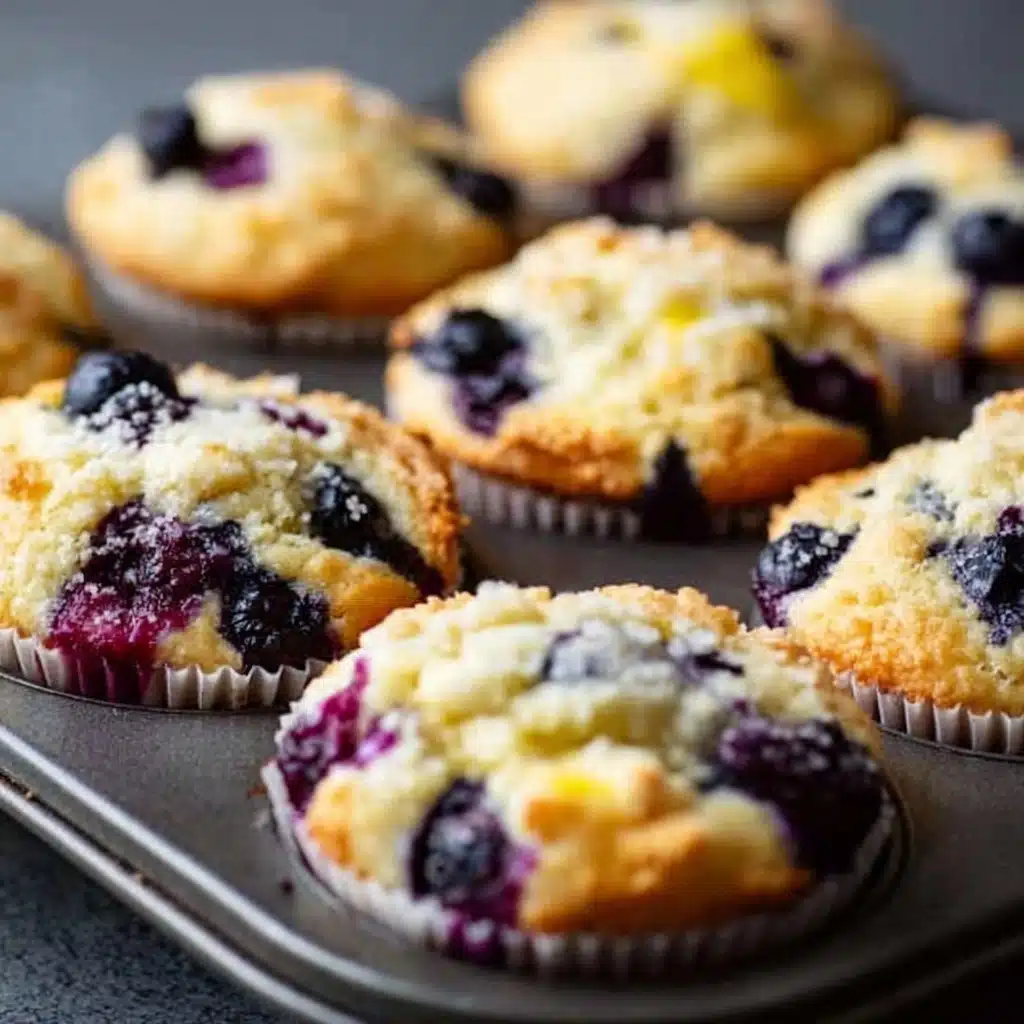 Blueberry and Lemon Zest Cottage Cheese Bites Recipe - Recipe Image