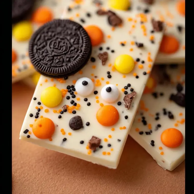 Spooky Halloween Oreo Bark Recipe