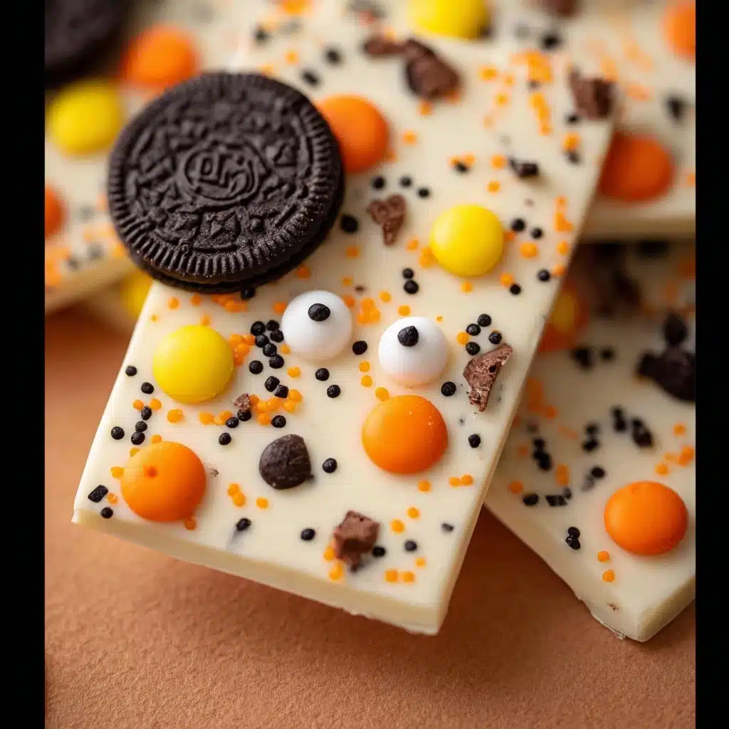 Spooky Halloween Oreo Bark Recipe - Recipe Image