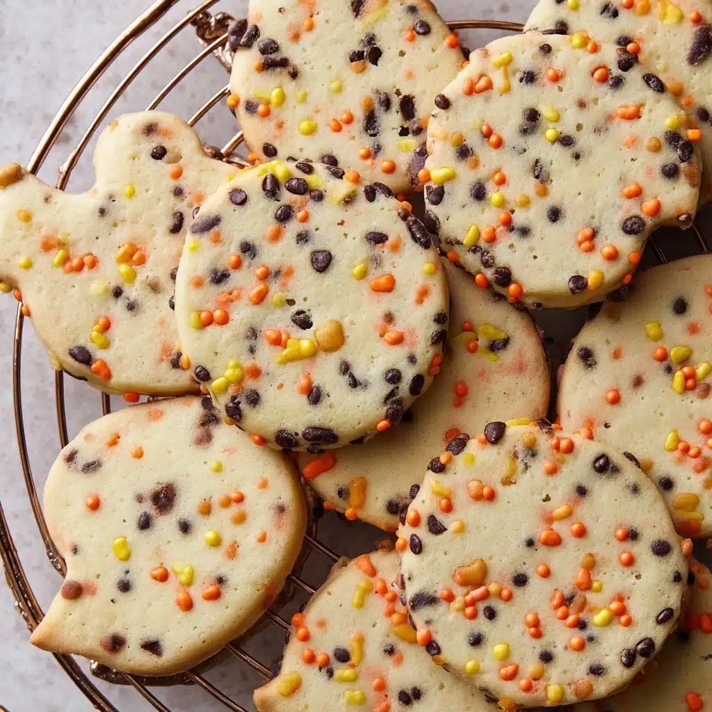 Halloween Shortbread Cookies Recipe