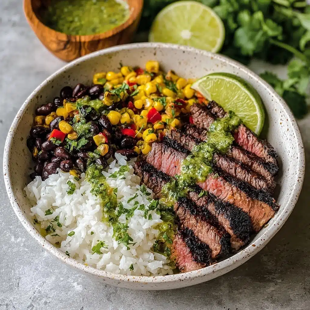 Cilantro Lime Steak Bowls Recipe