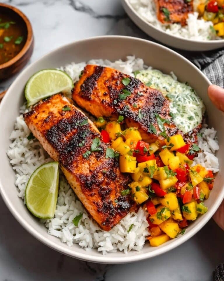 Chili Lime Salmon Bowls Recipe