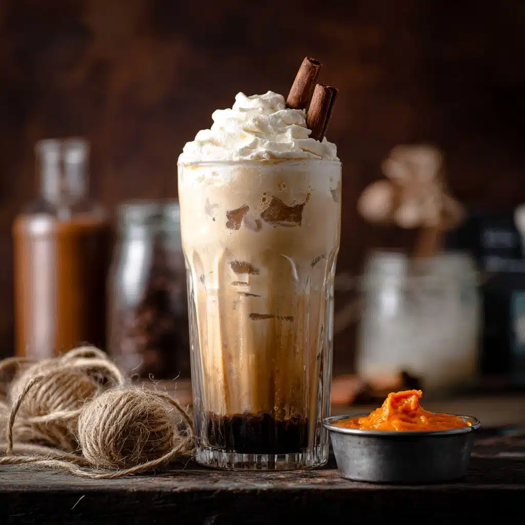 Iced Pumpkin Cream Chai Tea Latte (Starbucks Inspired) Recipe - Recipe Image