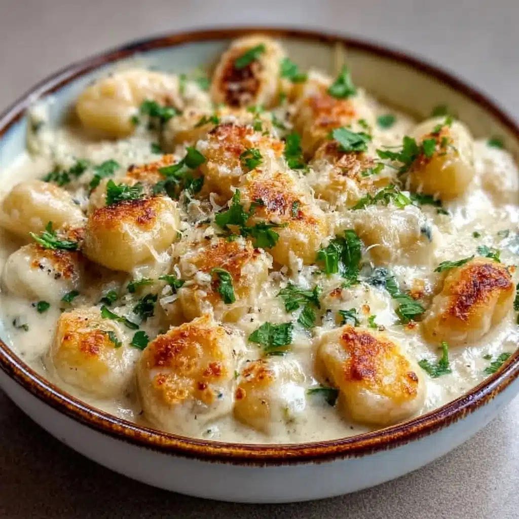 Creamy Crack Chicken Gnocchi Recipe - Recipe Image