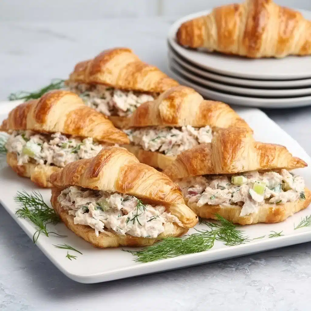 Chicken Cream Cheese Croissants Recipe - Recipe Image