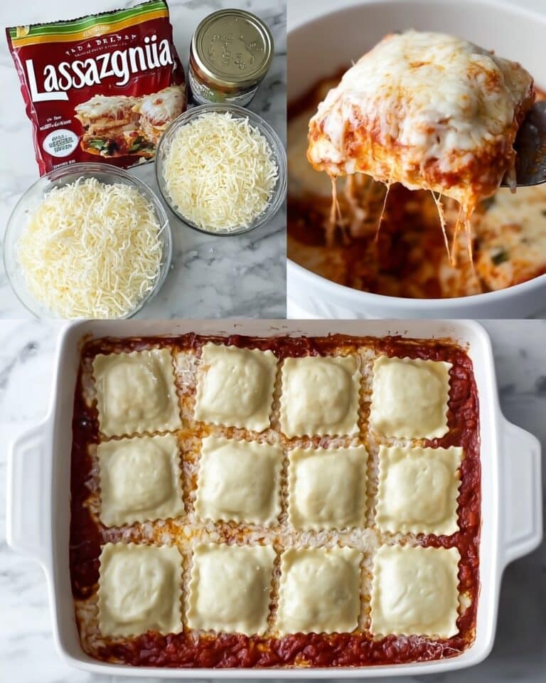 Lazy Ravioli Lasagna Recipe