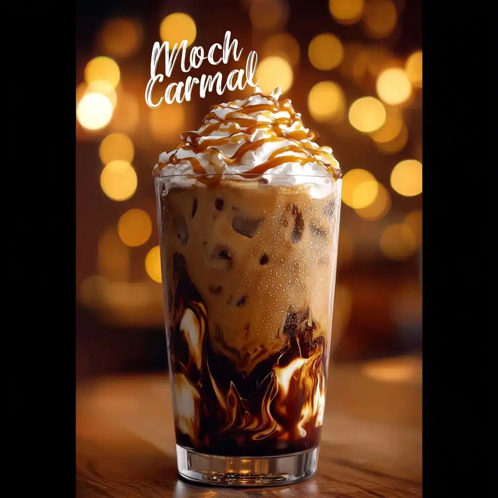 Mocha Caramel Iced Coffee Recipe - Recipe Image