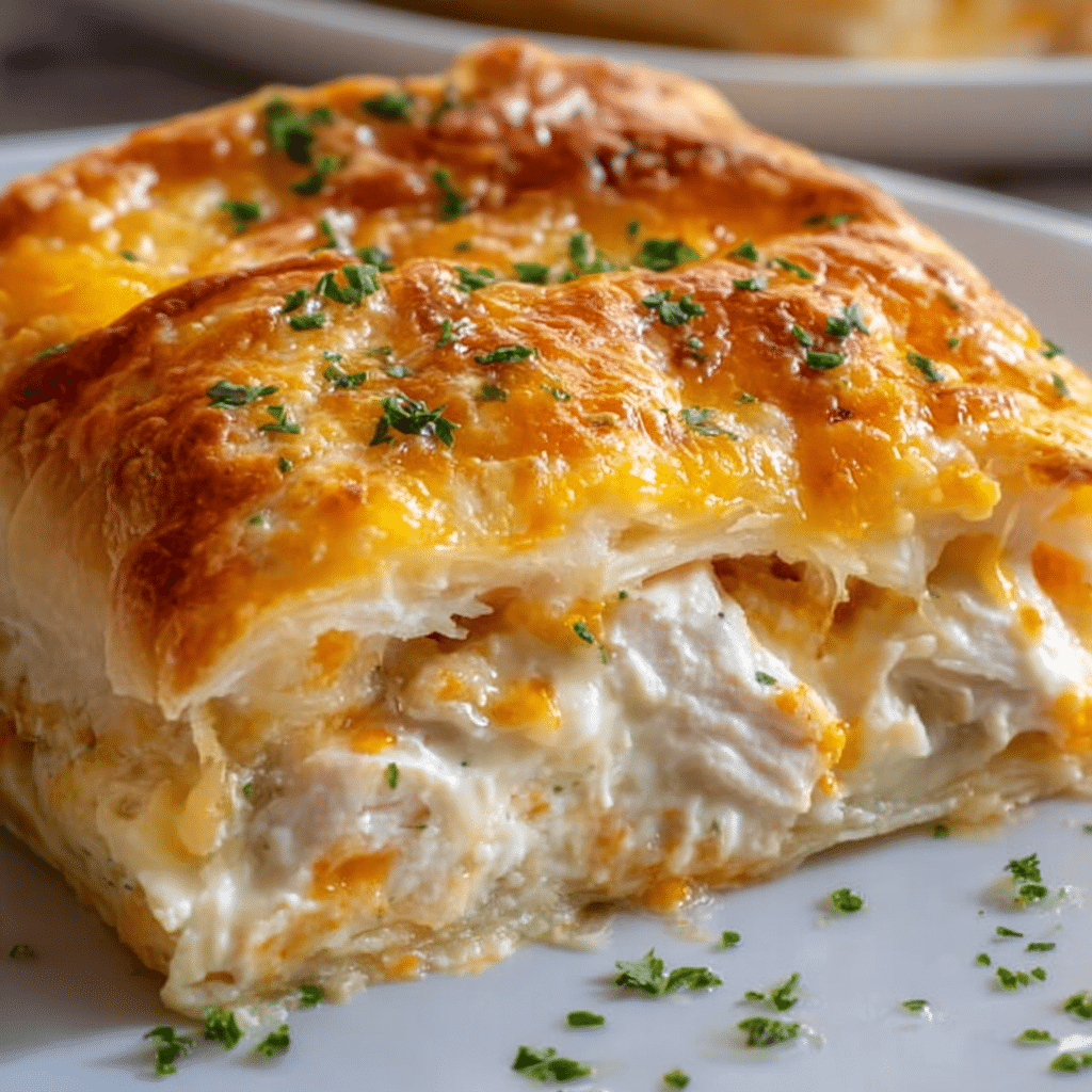 Cheesy Chicken Crescent Rolls Recipe - Recipe Image