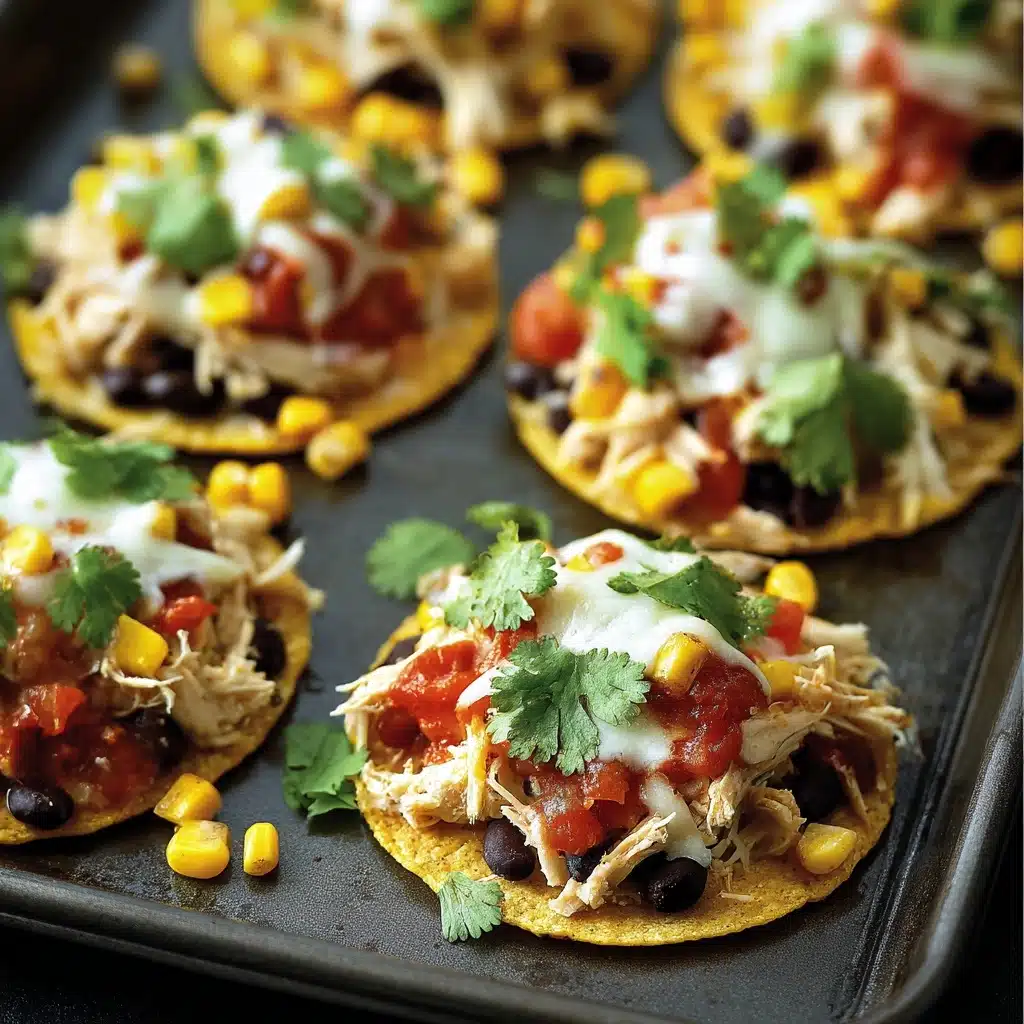 Mexican Rotisserie Chicken Tostadas Recipe - Recipe Image