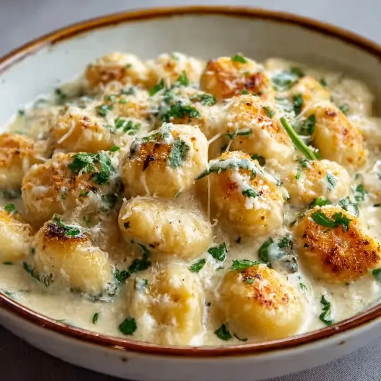 Creamy Crack Chicken Gnocchi Recipe