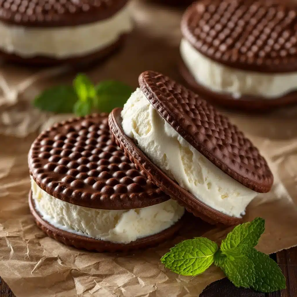 Homemade Ice Cream Sandwiches Recipe - Recipe Image