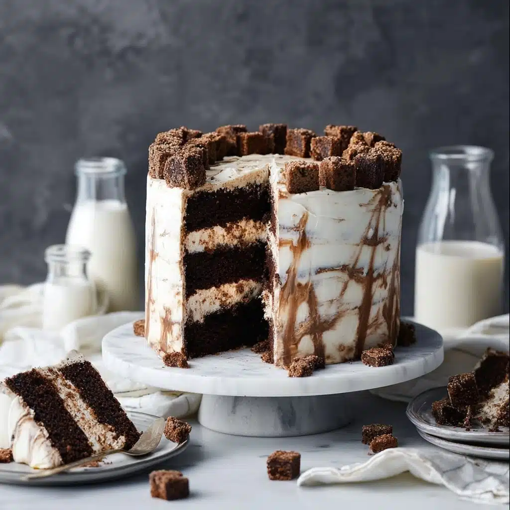 Brownie Cake Recipe - Recipe Image