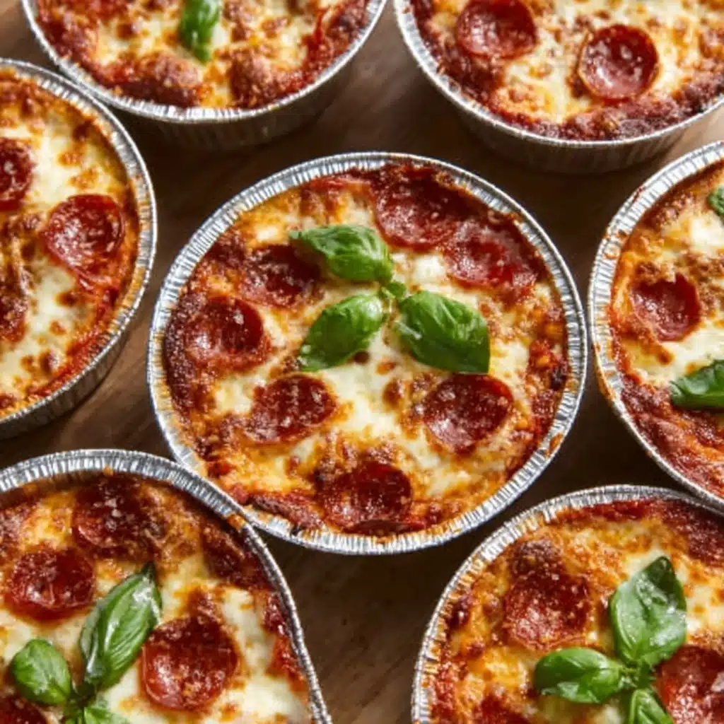 Pizza Pot Pies Recipe - Recipe Image