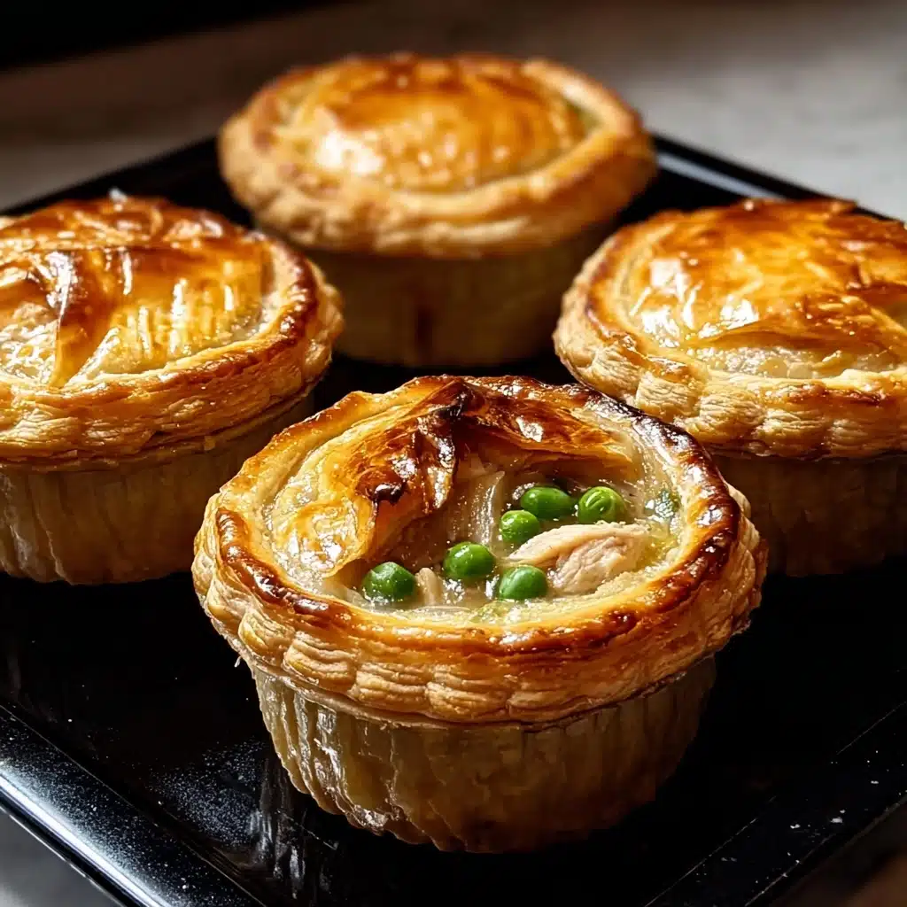 Mini Chicken Pot Pies Recipe - Recipe Image