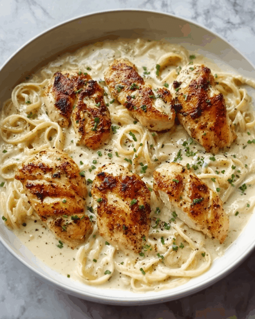 Creamy Crock Pot Chicken with Garlic and Italian Seasoning Recipe