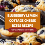 Blueberry and Lemon Zest Cottage Cheese Bites Recipe