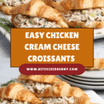 Chicken Cream Cheese Croissants Recipe
