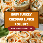 Turkey Cheddar Lunch Roll Ups Recipe