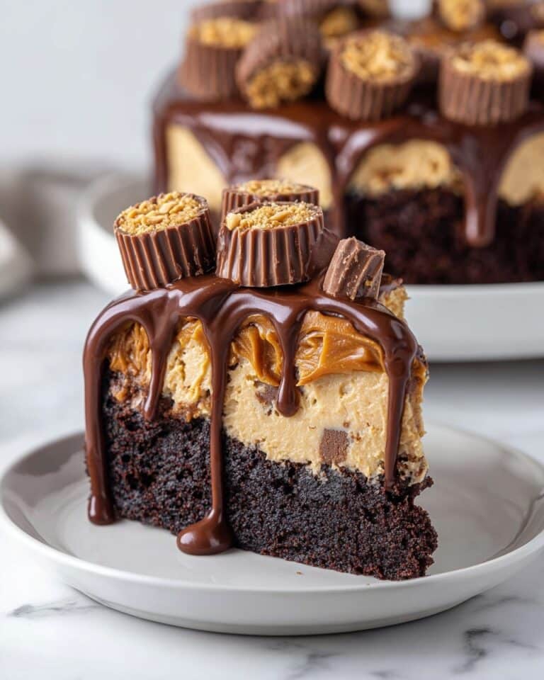 Peanut Butter Cup Dump Cake Delight Recipe