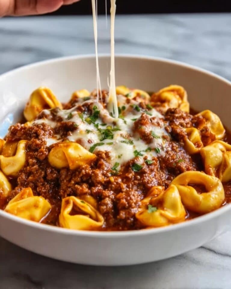 Beefy Tortellini Bake Recipe