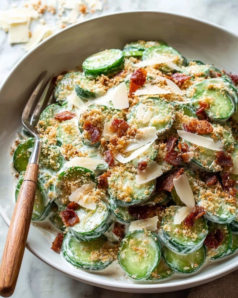 Cucumber Caesar Salad Recipe