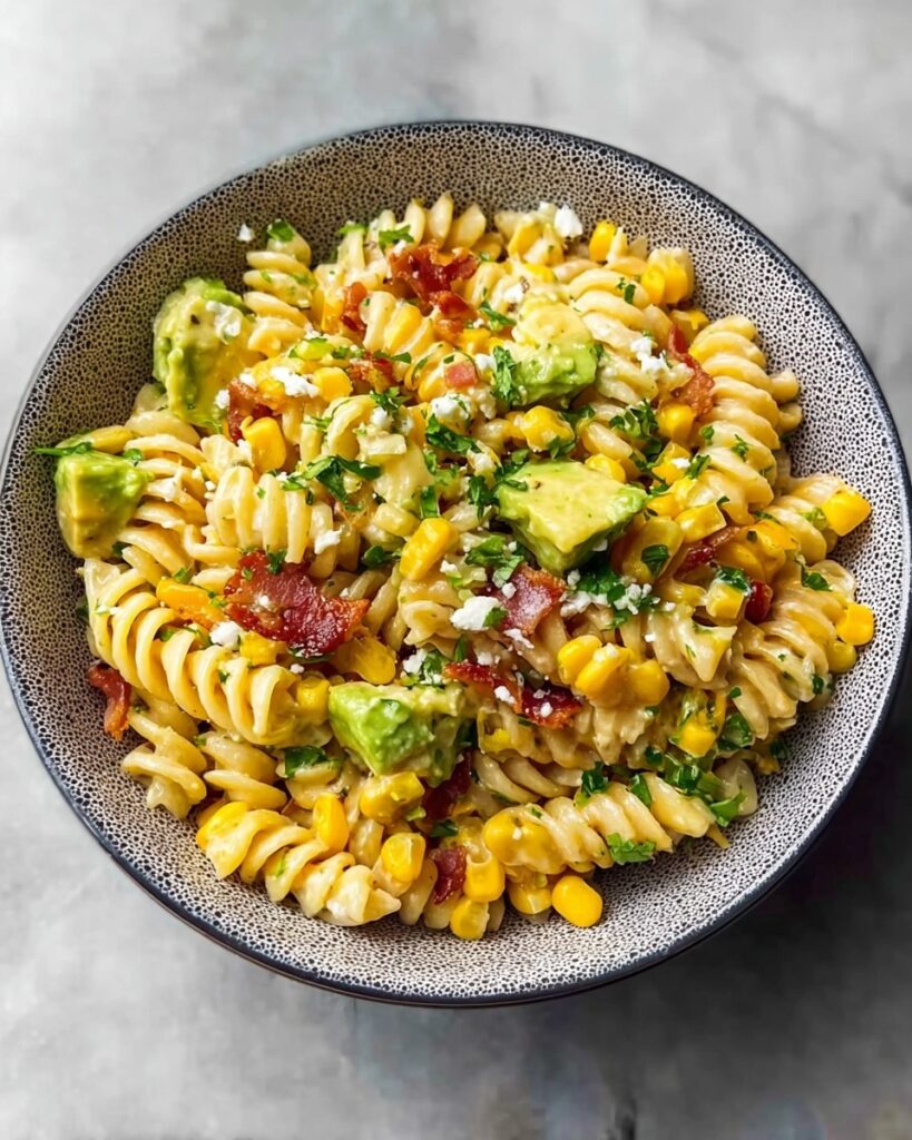 Street Corn Pasta Salad Recipe