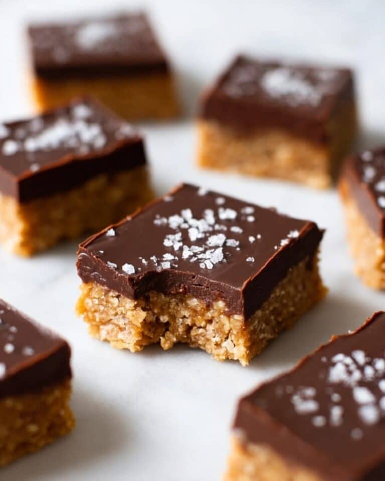 No Bake Chocolate Peanut Butter Oatmeal Bars Recipe