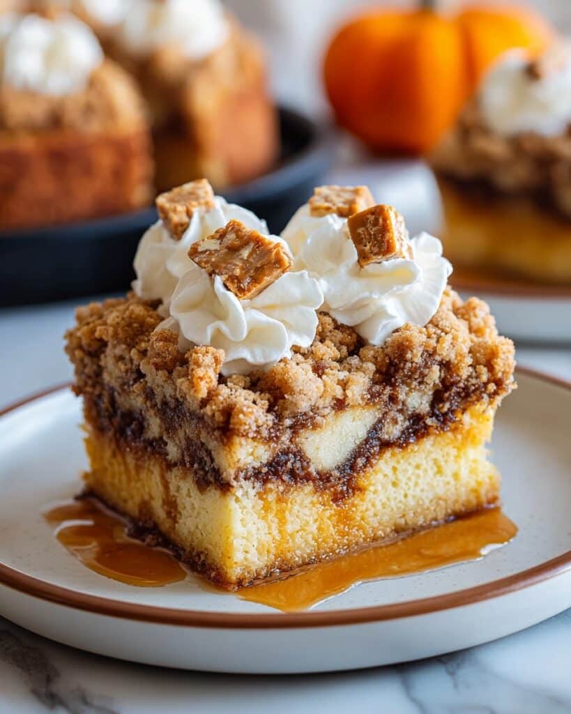 Pumpkin Dump Cake Recipe