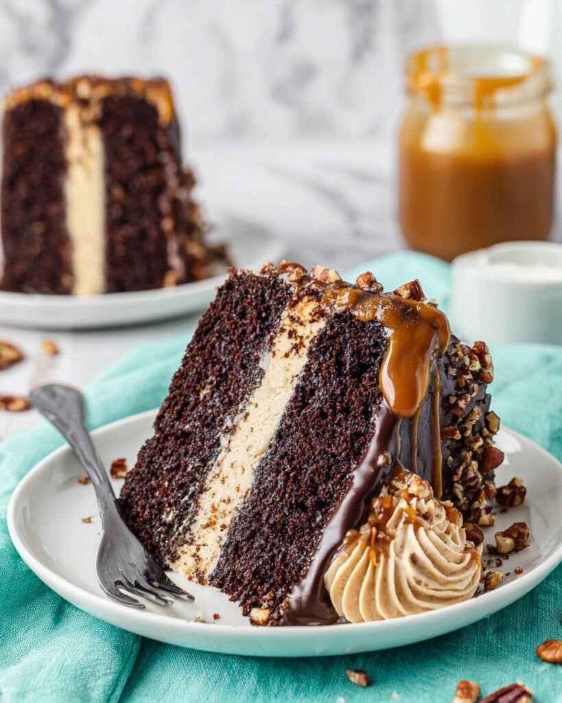Turtle Chocolate Layer Cake Recipe