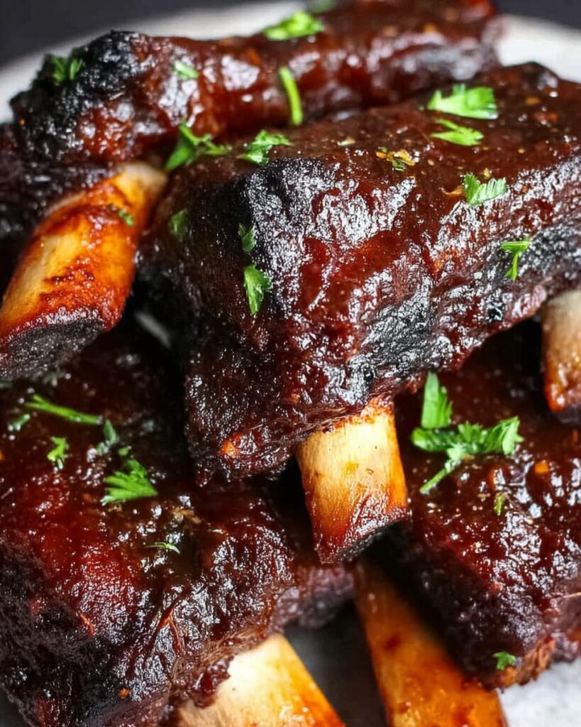 Caramelized Slow Roast Asian Beef Short Rib Recipe