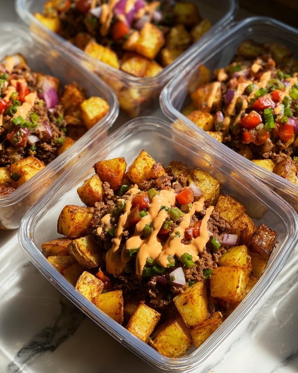 Loaded Potato Taco Bowls Recipe